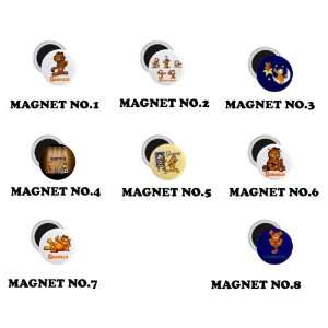  Garfield Souvenir Magnet 2.25  for 8 Pieces 