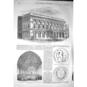  1856 FREE TRADE HALL MANCHESTER GRAMMAR SCHOOL NEWTON 