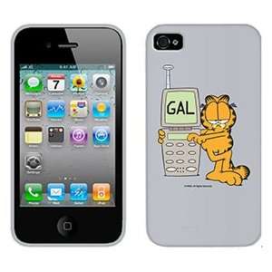  Garfield GAL on Verizon iPhone 4 Case by Coveroo 