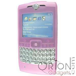  Motorola Q Silicone Skin Case (Pink) Cell Phones 