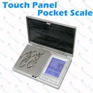  Mini LCD Touch Screen 0.1g/500g Pocket Digital Scale 