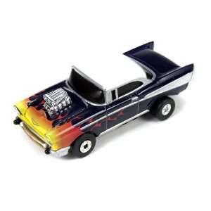    Thunderjet 500 R7 57 Chevy Bel Air Flames (Blue) Toys & Games