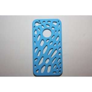  Blue Mesh Net Apple iPhone Case Cover for iphone 4 4G 