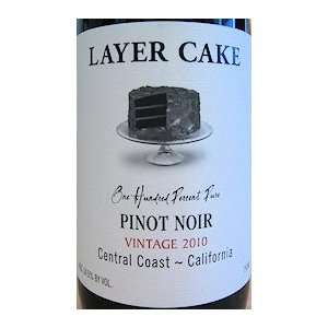  2010 Layer Cake Pinot Noir 750ml Grocery & Gourmet Food