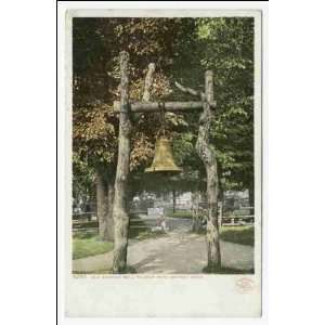  Reprint Old Spanish Bell, Palmer Park, Detroit, Mich 1898 