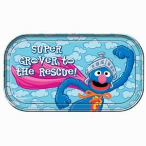  Super Grover to the Rescue Mini Tin Magnetic Sign