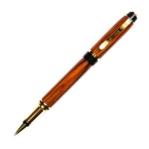  Cigar Rollerball Pen   24kt Gold   Burmese Rosewood 