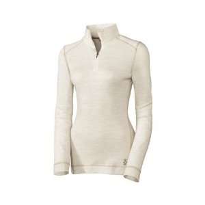  Smartwool Midweight Zip T Top   Womens Natural Heather 