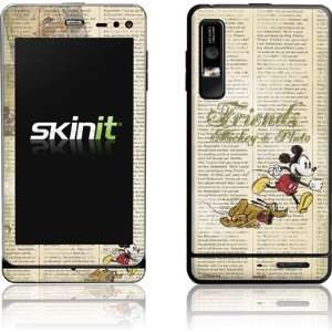  Mickey and Pluto skin for Motorola Droid 2 Electronics