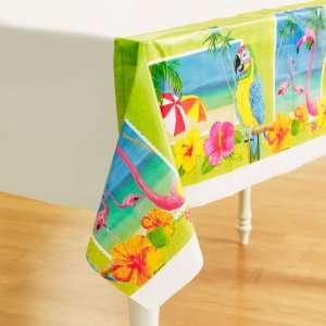 Lets Party By Creative Converting Tropical Vacation Plastic Tablecover