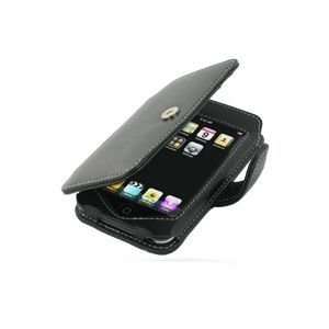  Apple iPod Touch Leather Book Type Case (Black) Cell 