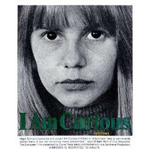  I Am Curious (Yellow) Movie Poster (11 x 17 Inches   28cm 