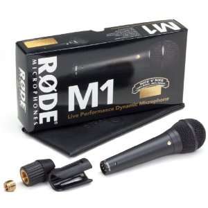  Rode M1 Live Performance Dynamic Microphone Musical 