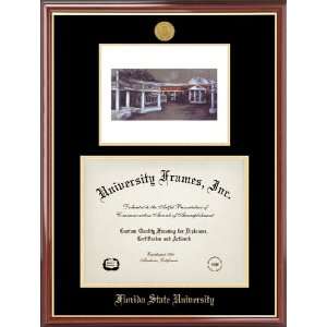   Florida State University College of Law Diploma Frame