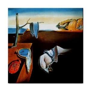  The Persistence of Memory By Salvador Dali Tile Trivet 