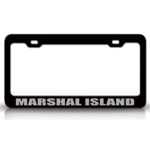  MARSHAL ISLAND Country Steel Auto License Plate Frame Tag 