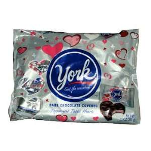 York Peppermint Pattie Hearts   11 oz bag  Grocery 