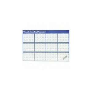   Visual Organizer Reversible Monthly Two Sided Planner
