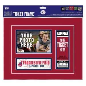   TFGBBCLEU Cleveland Indians Game Day Ticket Frame Frame It Yourself