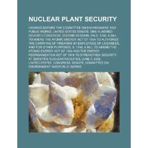  Nuclear plant security hearing before the Committee on 