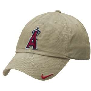  Los Angeles Angels Khaki Adjustable Stadium Baseball Cap 