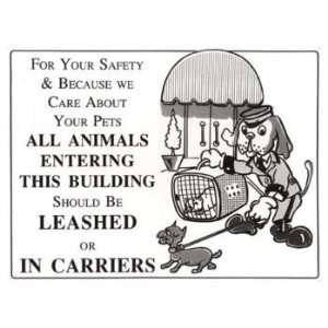  Interstate Graphics Pet Safety Sign
