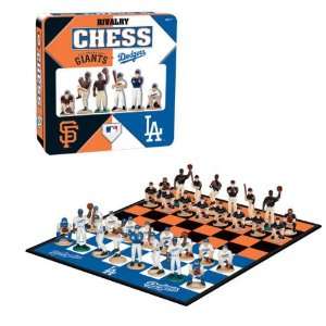  Los Angeles Dodgers vs San Francisco Giants Chess Set 