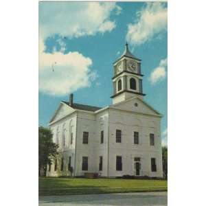 Versailles Indiana Courthouse Post Card 60s