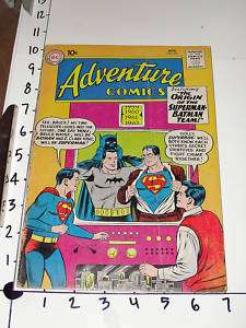 Adventure Comics #275 DC 1960 Batman & Superman Origin  