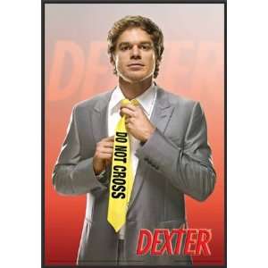  Dexter TV Do Not Cross Tie (Michael C. Hall) Poster Dry 