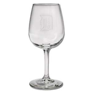  Detroit Tigers™ Etched Red Wine Glass by Hunter 