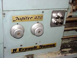 31 x 158 HES JUPITER 830 ENGINE LATHE, RAPID, 20 HP  