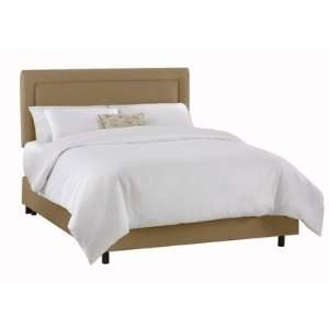  Border Bed in Saddle Size Queen