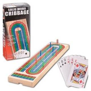 Bicycle 3 Track Color Coded Wooden Cribbage Game  Sports 