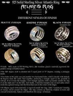 Styles of atlantis ring finish silveralexa