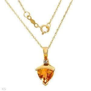 Charming Necklace With 1.52ctw Precious Stones   Genuine Clean Diamond 