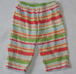 BABYMINI CATIMINI Girls Knit Print Pants Crops 18 24 81  