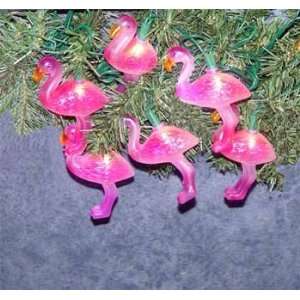  New   10 Light Flamingo Novelty Light Set Case Pack 36 by 