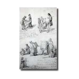  Musicians On The Streets Of London 184143 Giclee Print 