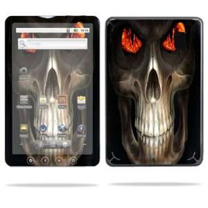   Decal Cover for Coby Kyros MID7012 Tablet Evil Reaper Electronics