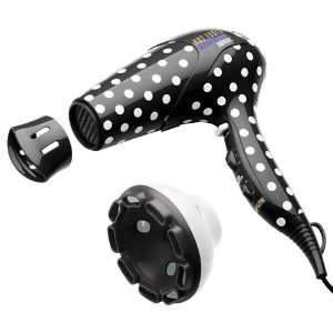  Hot Tools Black Polka Dots Hair Dryer Beauty