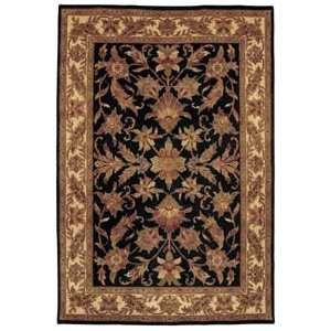 Couristan Orissa Mishen Black and Camel 10004000 Traditional 36 x 5 
