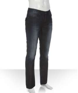 Buffalo Jeans lightly worked dark wash Albert straight leg jeans 