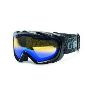  Giro Lyric Ski Goggles   Gloss Black Frame / Gold Boost 75 