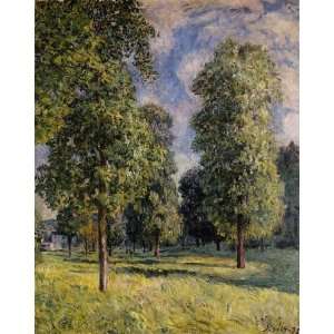 FRAMED oil paintings   Alfred Sisley   24 x 30 inches   Landscape at 