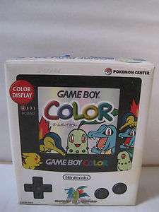 Nintendo Game Boy Color Pokemon Center Limited Rare  
