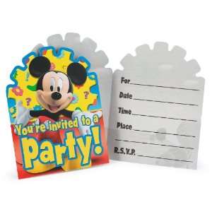 Lets Party By Hallmark Disney Mickeys Clubhouse Invitations (8 count)
