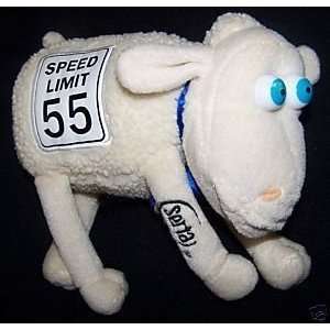   Serta Plush Sheep Speed Limit 55 (2000 Collectible) Toys & Games