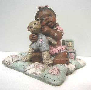 Sarahs Attic Black Baby african Art Americana figurine  