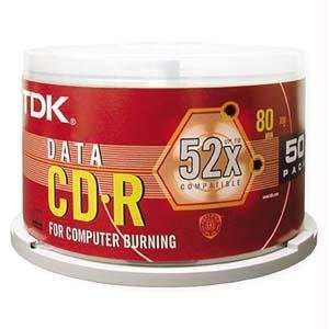  TDK 700MB 52x CD RW (50  Pack) Electronics